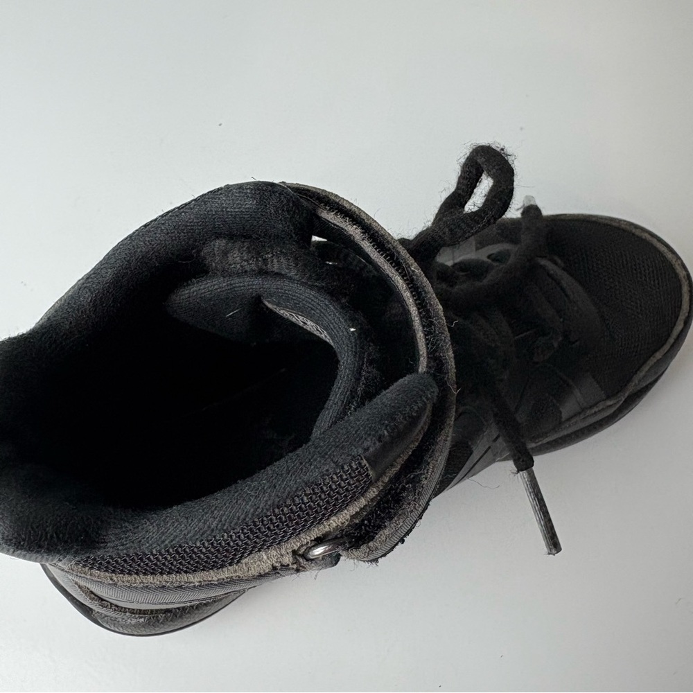 Rebel Renegade blackout high-top performance cheer shoes and bag size youth 13 - Picture 14 of 16